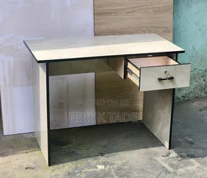 Compact Stylish Laminated MDF Study Desk/Table - 100×50 Cm