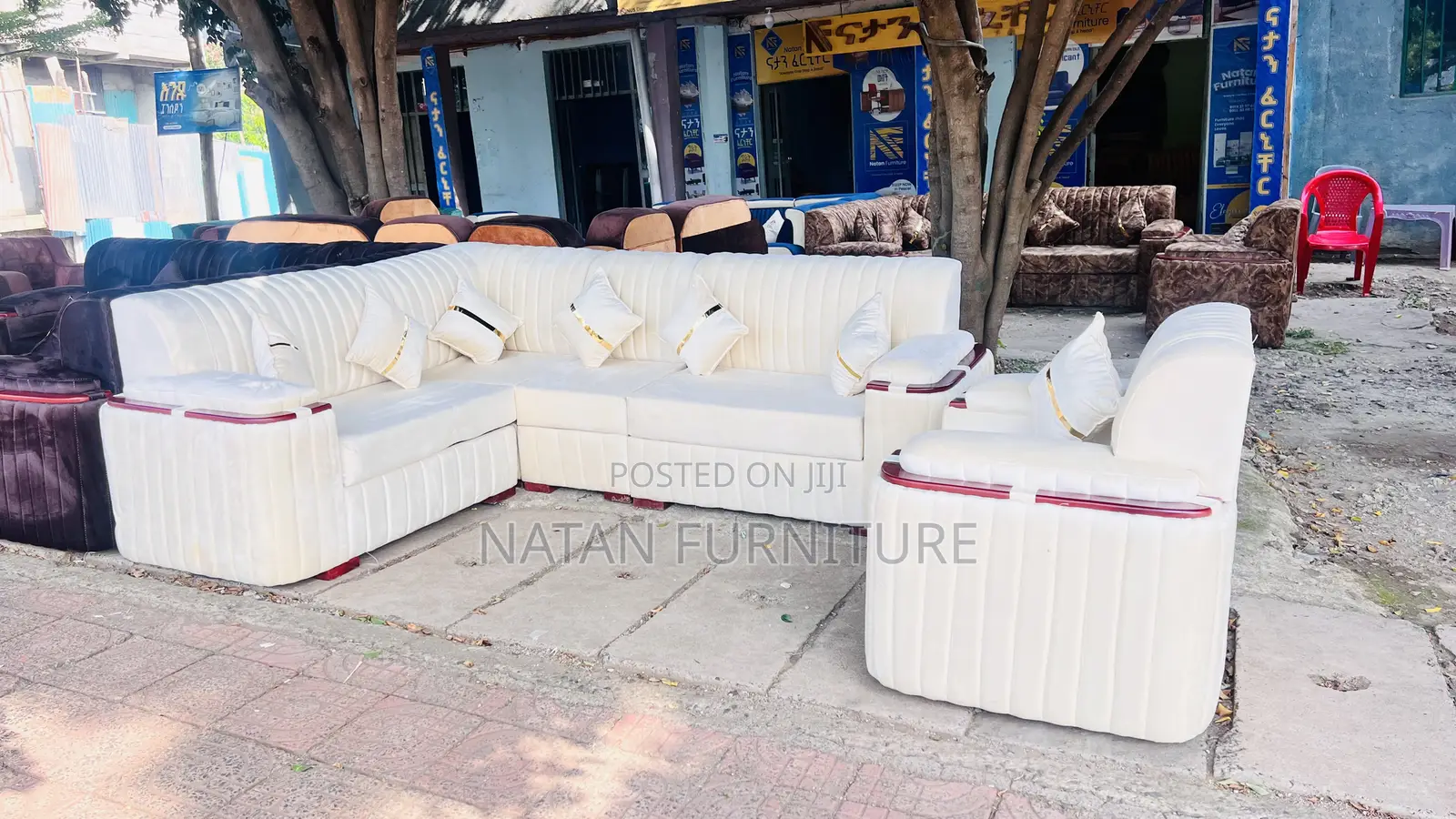 L Shape Corner Sofa Made Withe Maleda Foam #1