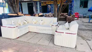 L Shape Corner Sofa Made Withe Maleda Foam #1