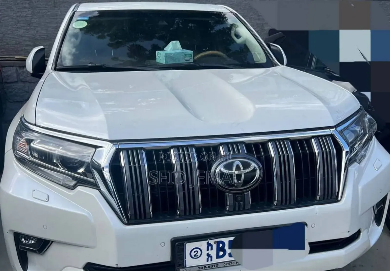 Toyota Land Cruiser Prado 2019 Off white