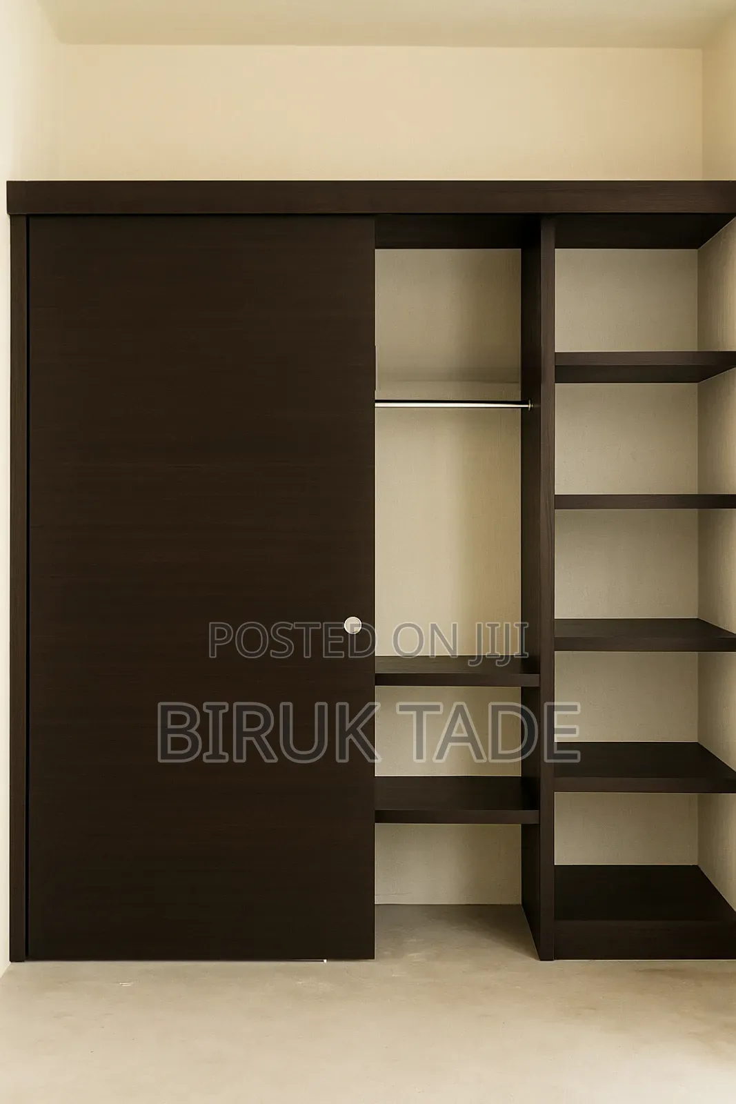 Modern Sliding Door Wardrobe - (200×40×200 Cm)