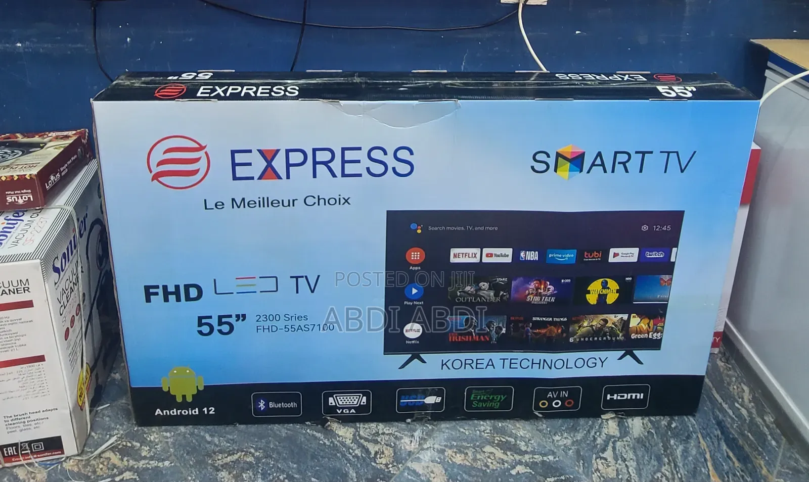 Express Tv 55 Inch Smart Duobel Glass
