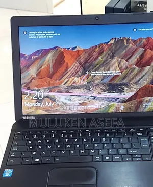 New Laptop Toshiba Satellite C55 4GB Intel Core I5 SSD 500GB