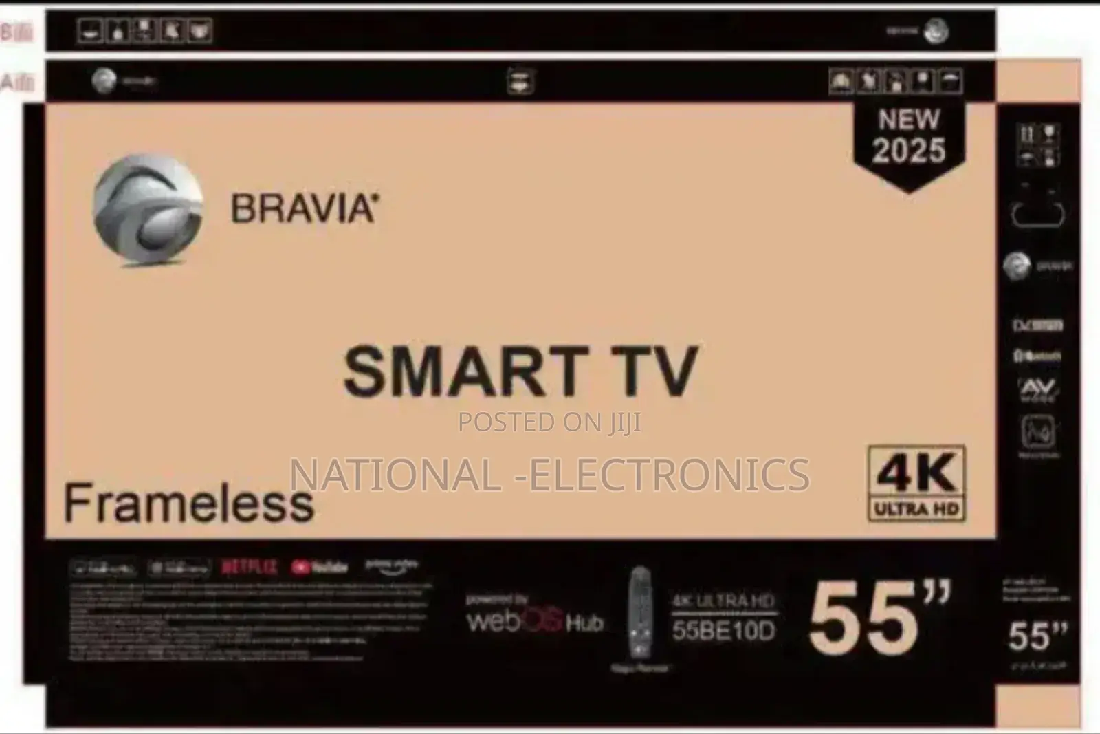Bravia Tv 55 Inch Smart Frameless New 2025 Products