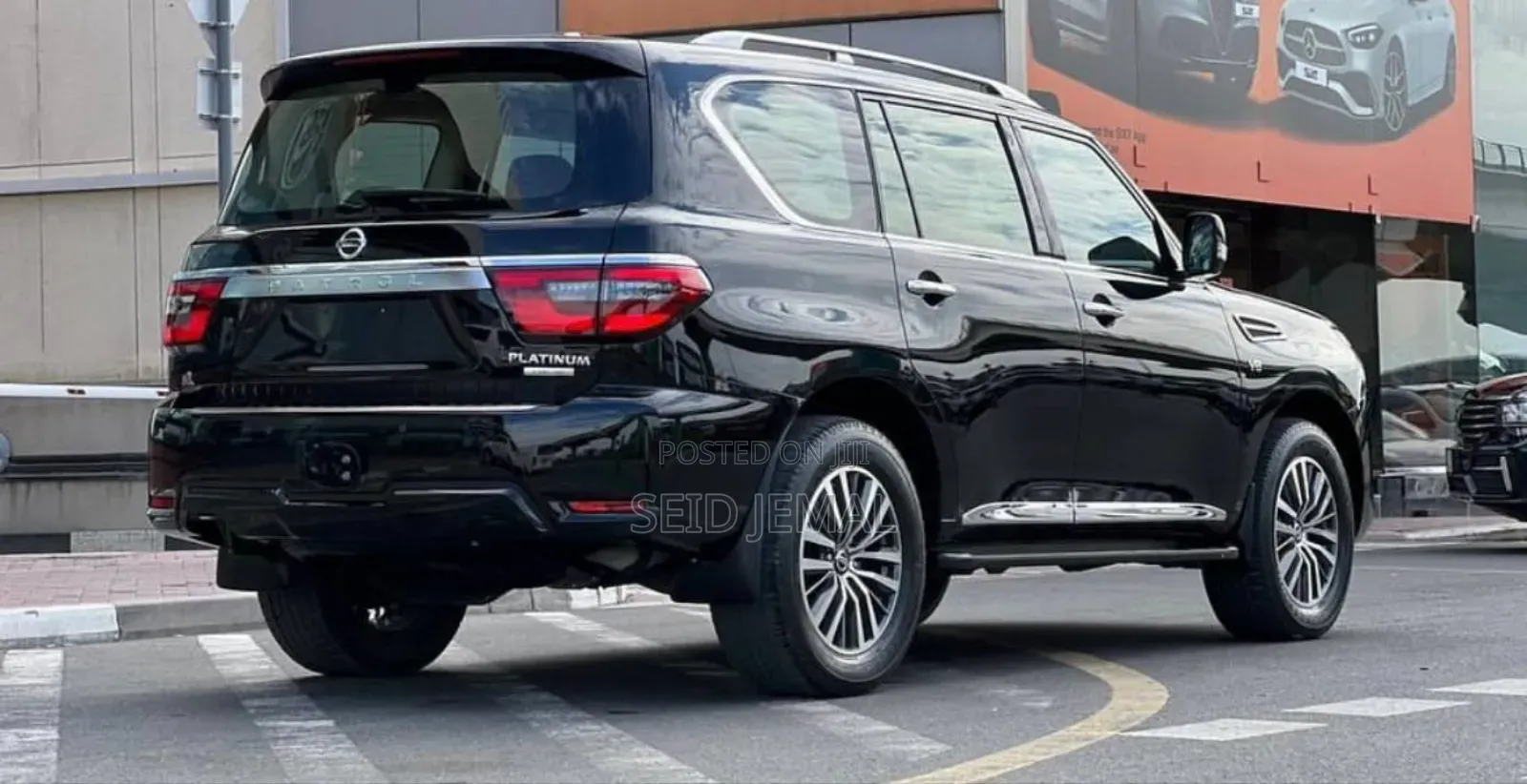 Nissan Patrol 2021 Matt Black