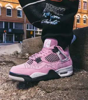 Original Air Jordan 4 Retro Se ‘Orchid’ Pink Women’S Shoes