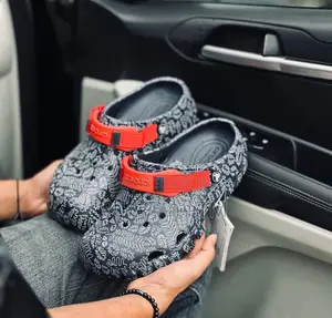 Original Crocs Off Terrain ‘Black/Red’ Men’S Sandal Shoes