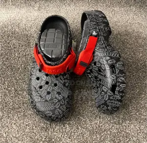 Original Crocs Off Terrain ‘Black/Red’ Men’S Sandal Shoes