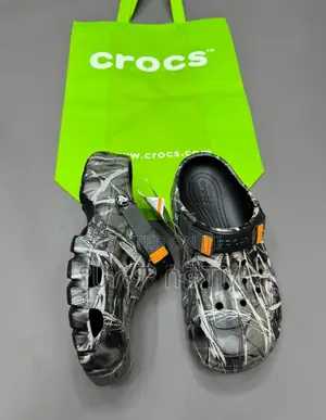 Original Crocs Off Terrain ‘Black/Grey’ Men’S Sandal Shoes