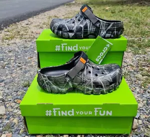 Original Crocs Off Terrain ‘Black/Grey’ Men’S Sandal Shoes