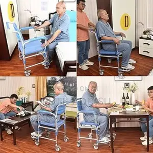 Four Mini Wheel Chair鬨因toilet Medical Wheel Chair臘覶wheel New