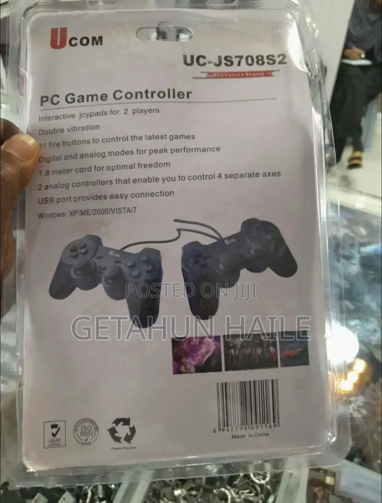 Ucom Pc Game Controller (Pc Joystick ) (Computer Joystick)