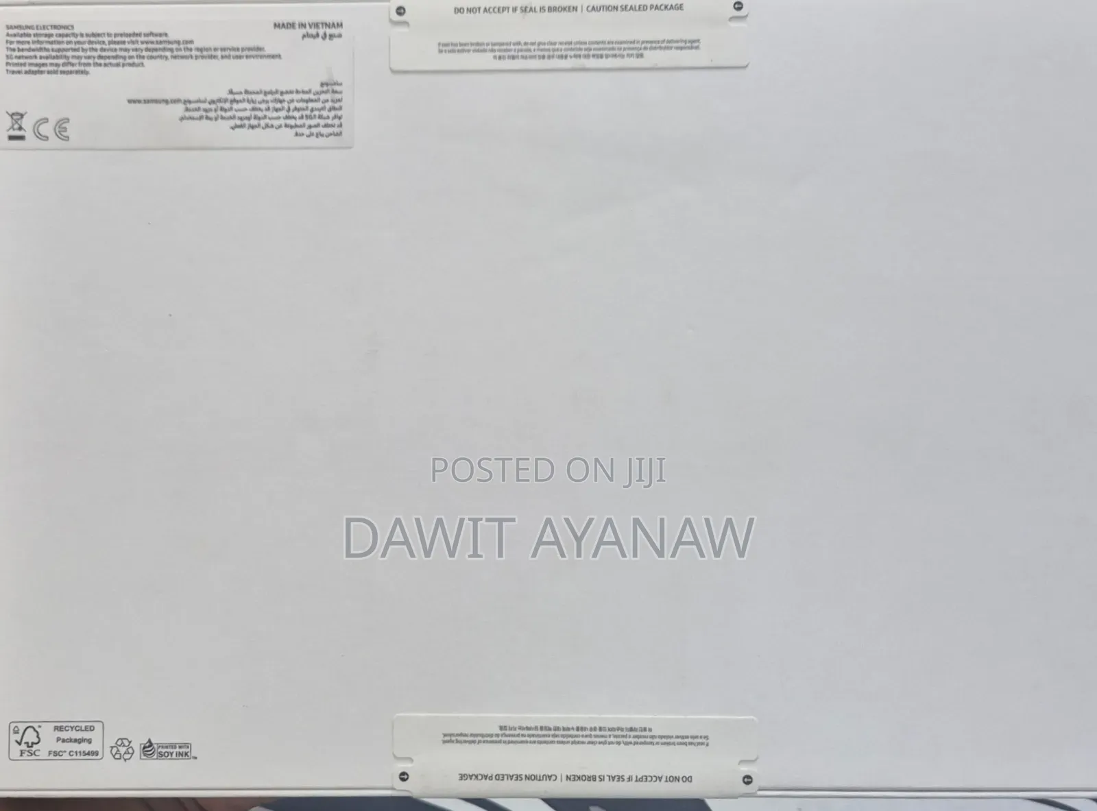 New Samsung Galaxy Tab S10+ 5G 256 GB Silver