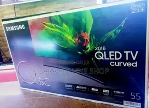 Samsung 55" Curved Qled New 2018 Paked Tv
