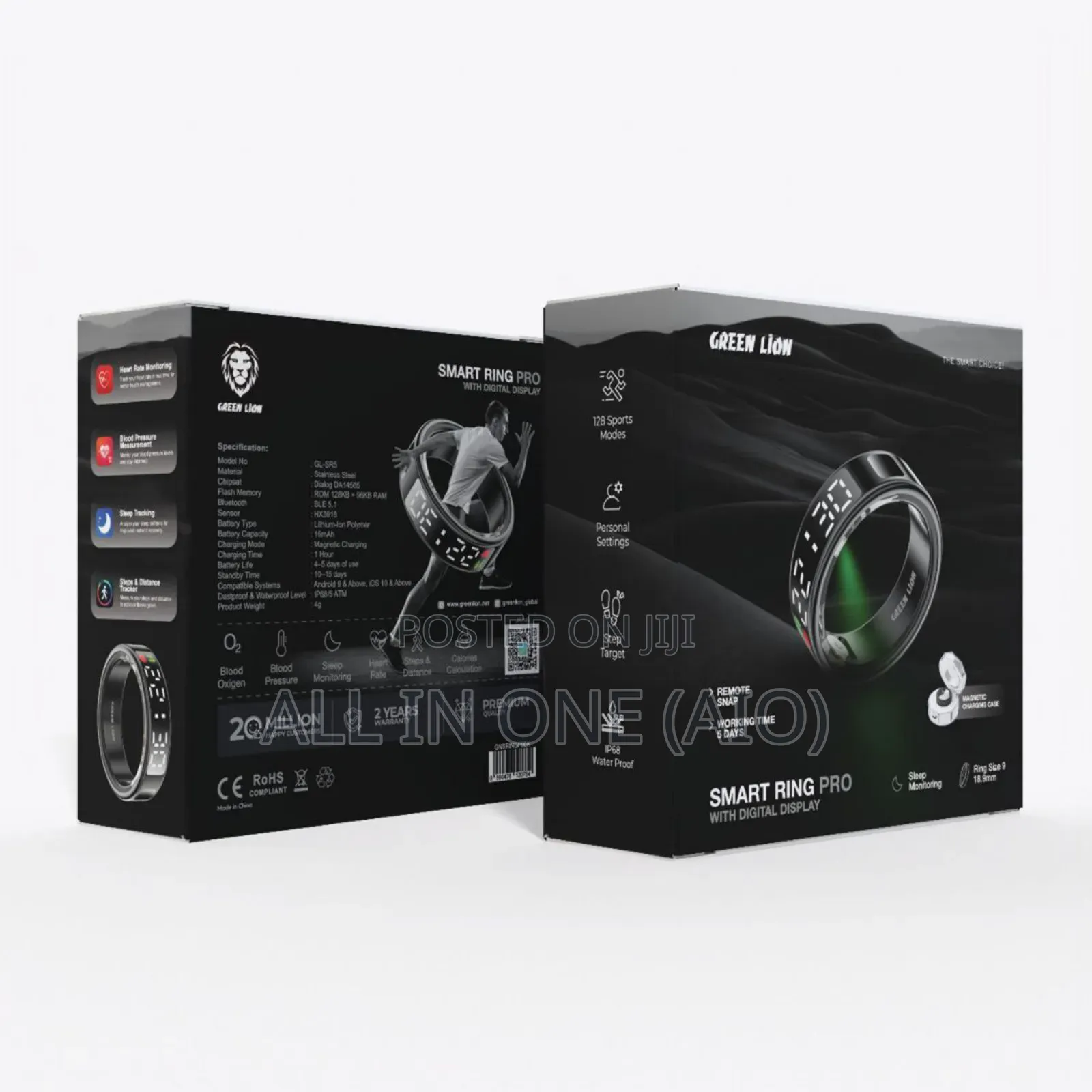 Smart Ring Pro With Digital Display