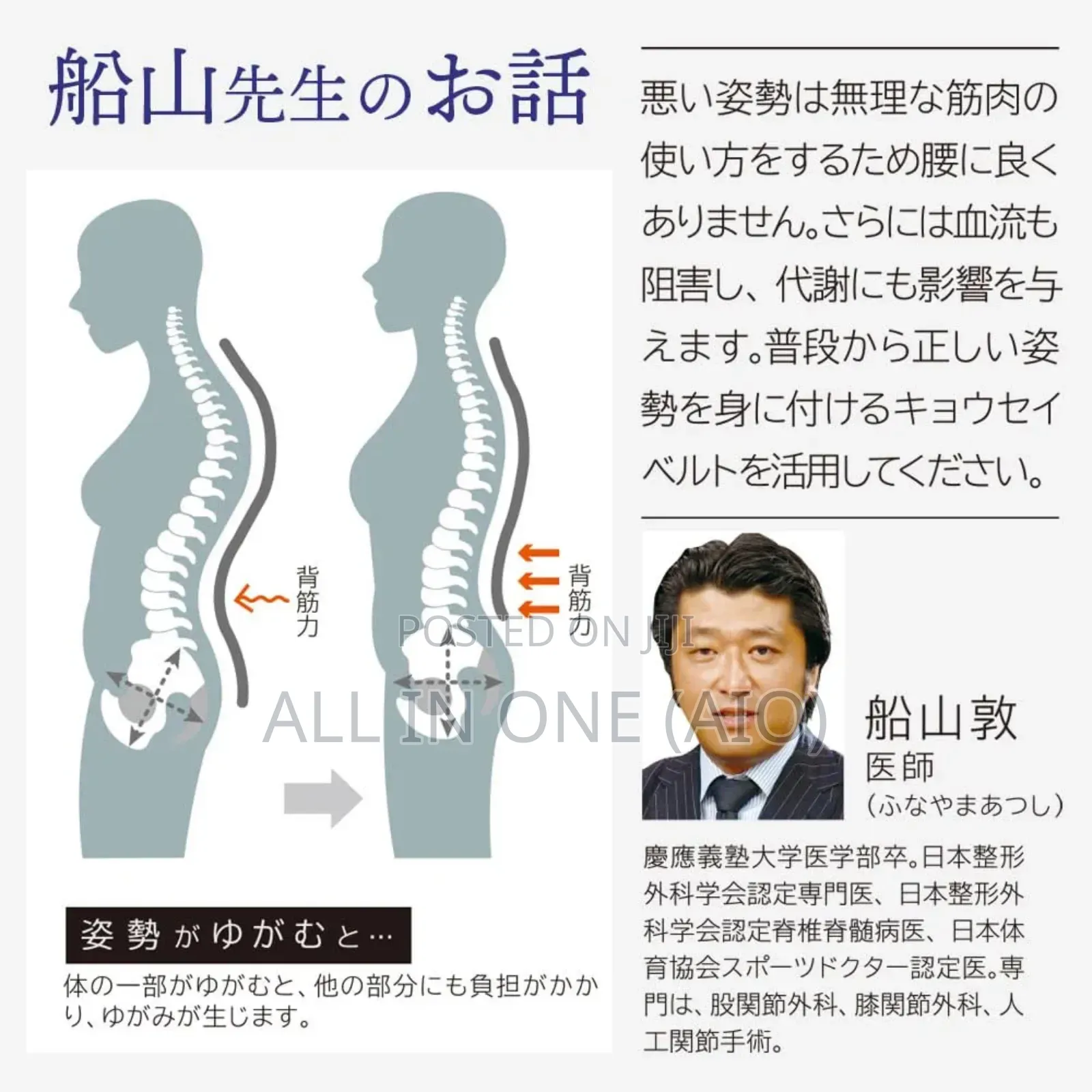  Dr.Magico Posture Correction Plus Belt