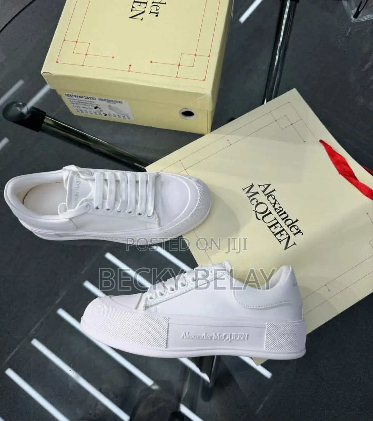 Alexander McQueen White Shoes