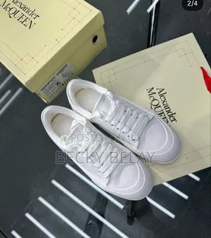 Alexander McQueen White Shoes