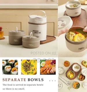 Isolated Lunch Box With Bag