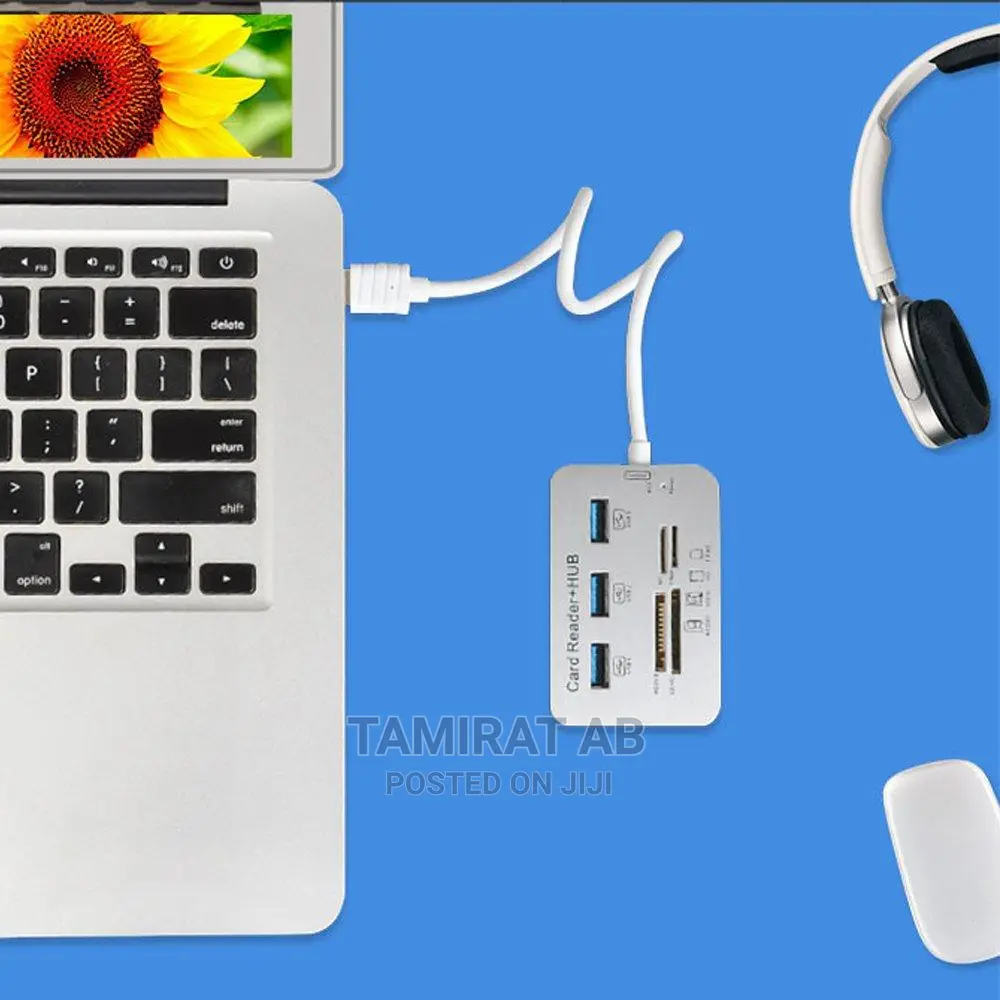 7 in 1 Hub 3.0/3.1 + Card Reader