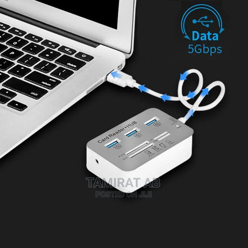 7 in 1 Hub 3.0/3.1 + Card Reader