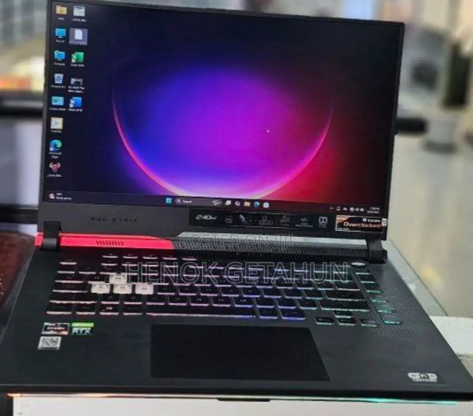 New Laptop Asus ROG Strix G16 G614 16GB AMD Ryzen 9 SSD 512GB