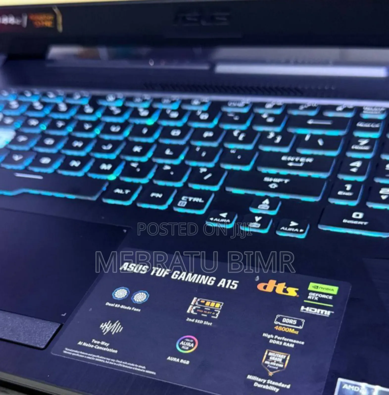 New Laptop Asus TUF Dash F15 16GB AMD Ryzen 5 SSD 512GB