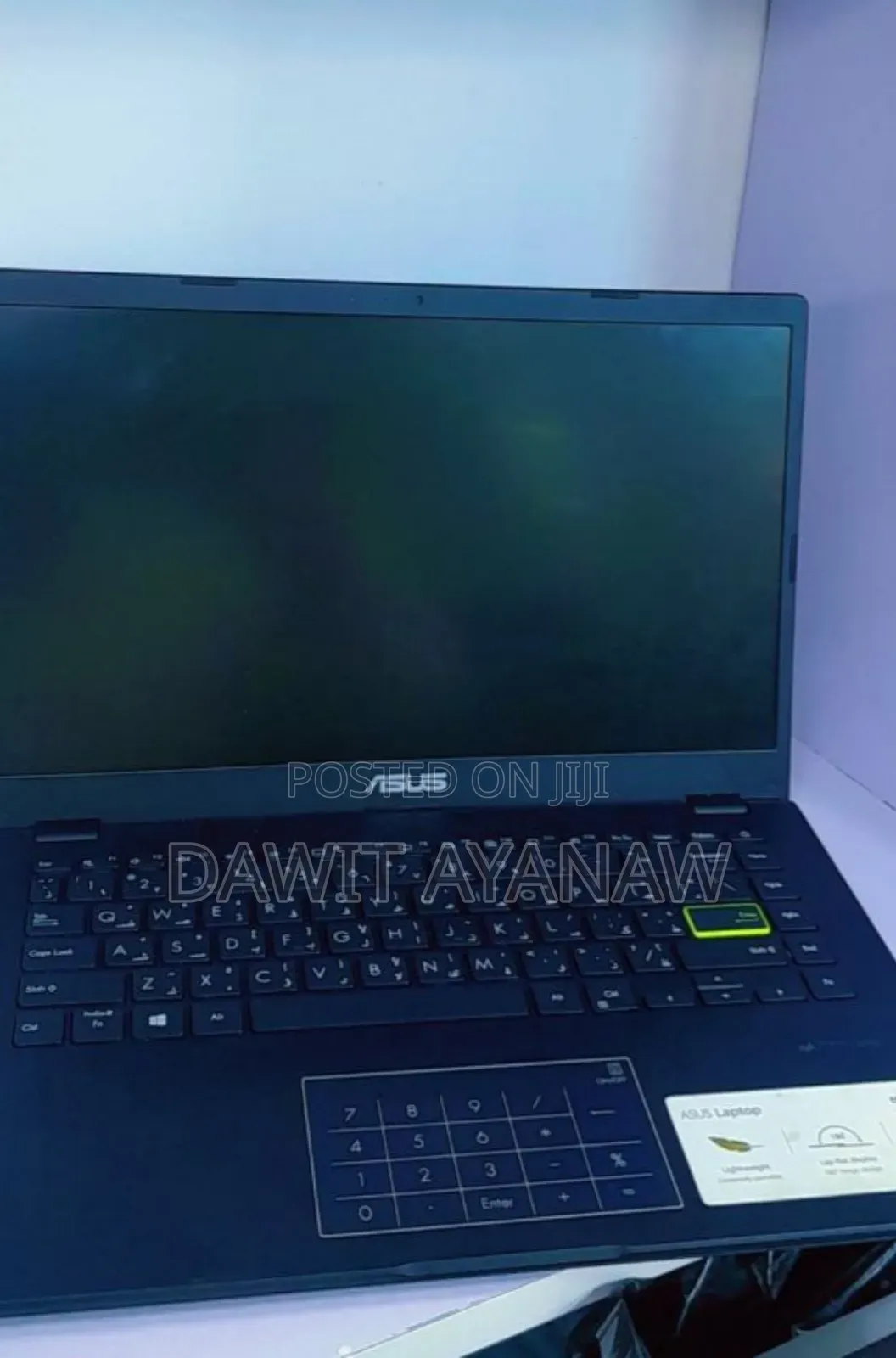 New Laptop Asus 4GB Intel Pentium SSD 512GB