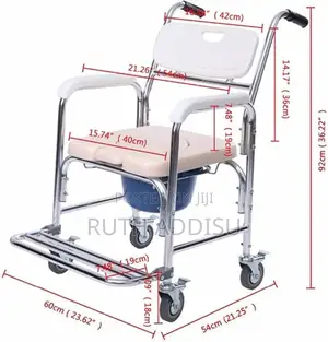 Removable Popo褚夫clean Seat Commode Wheelchair憒了commode New