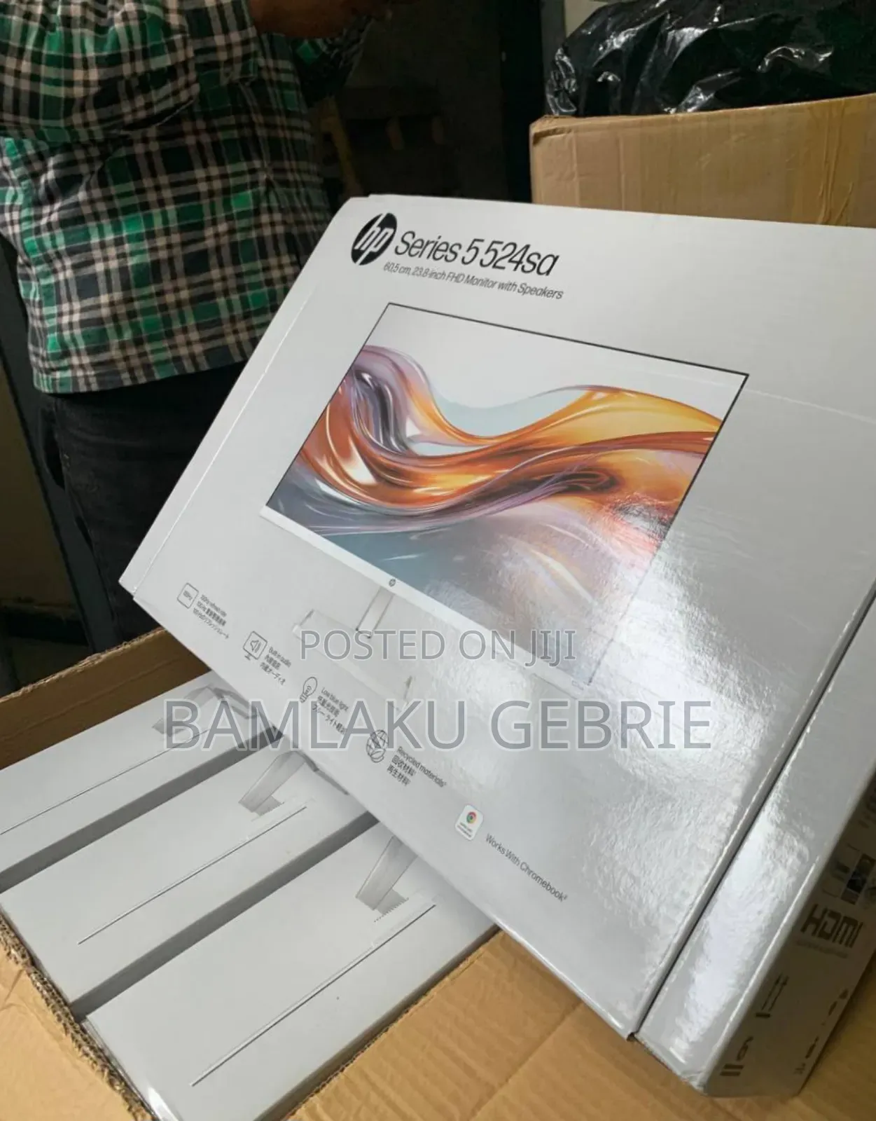 Brand New Hp Series 5 524sa Hp Monitor Frameless