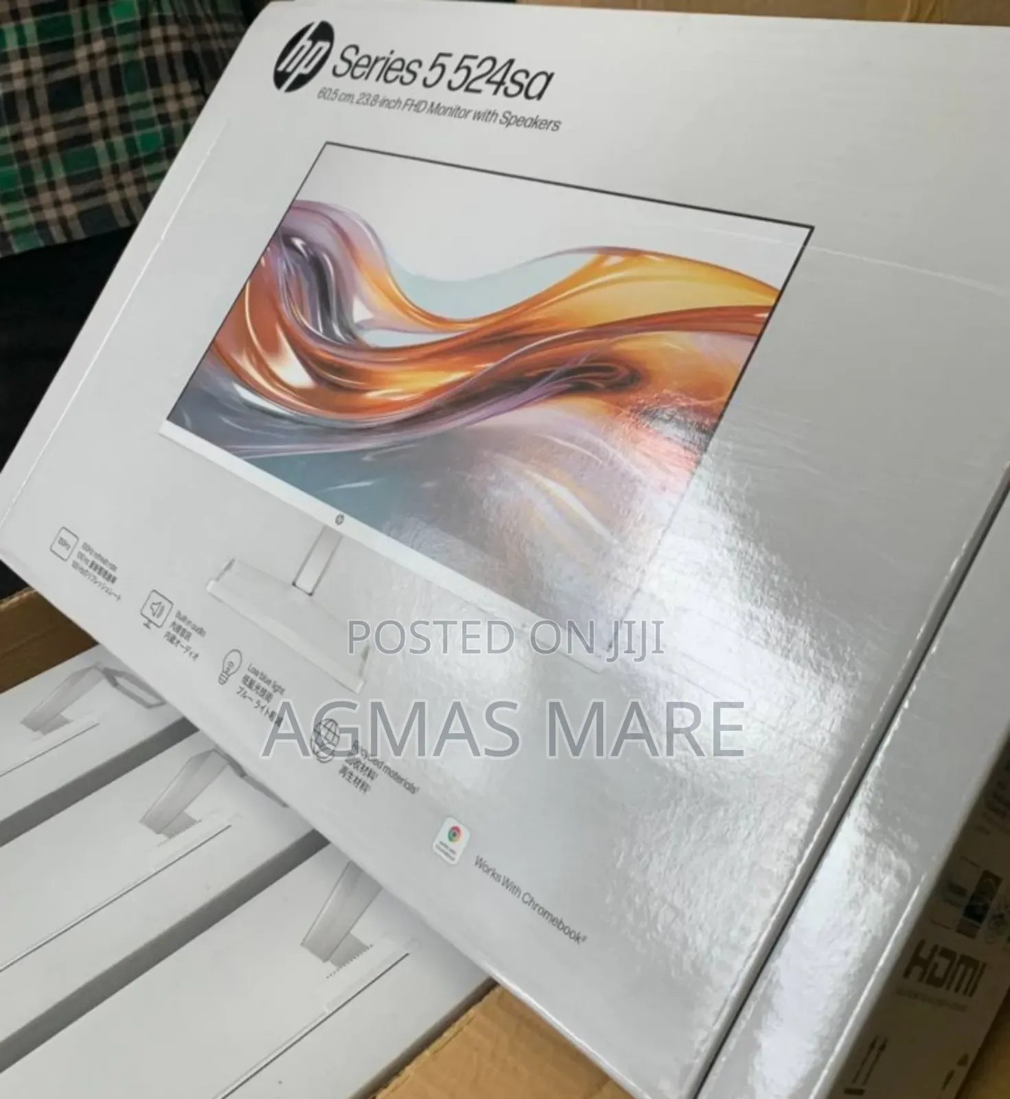 Brand New Hp Series 5 524sa Hp Monitor Frameless Sc