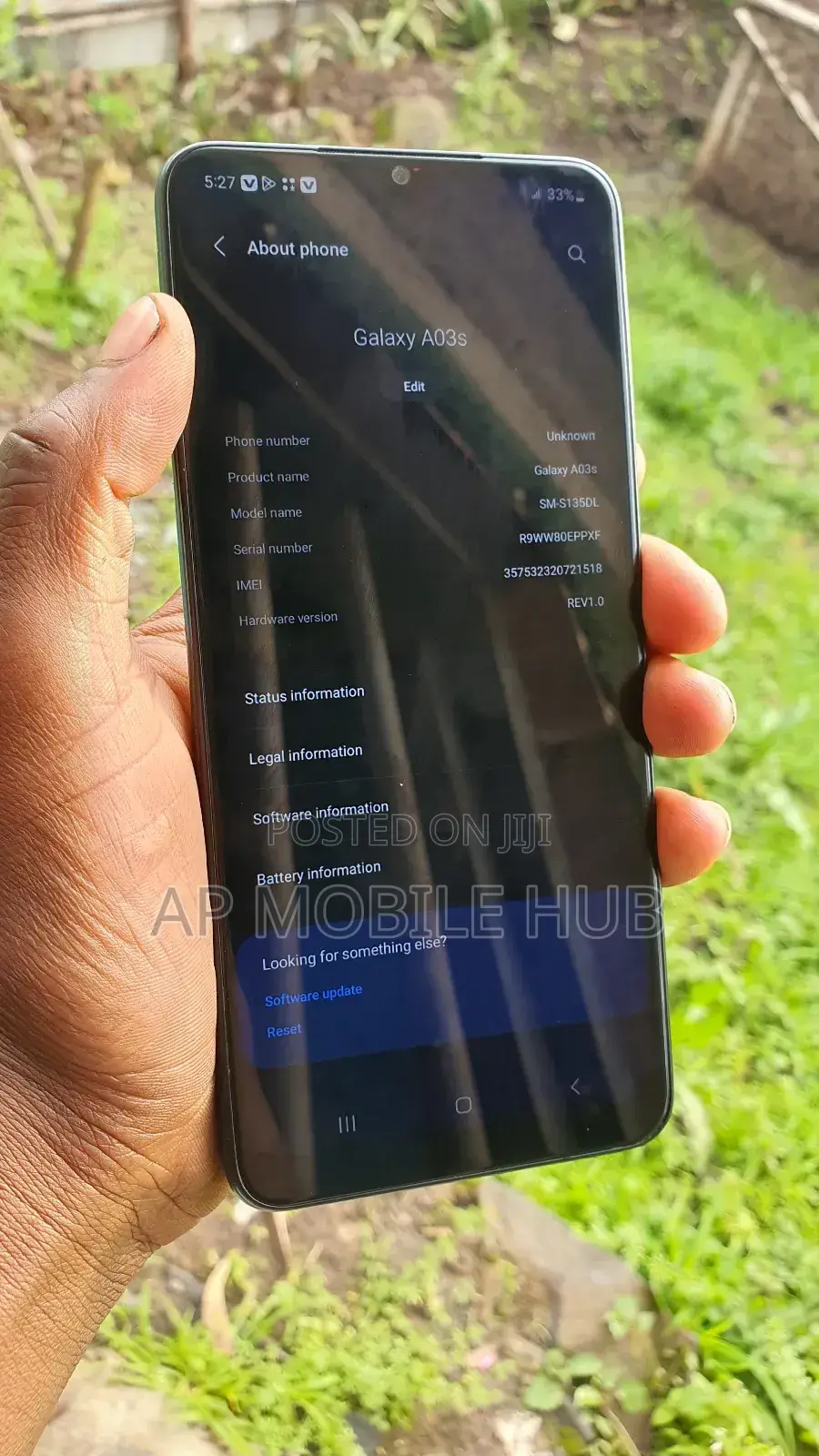 Samsung Galaxy A03s 32 GB Blue