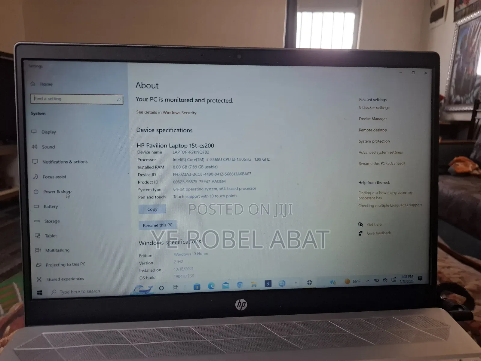 Laptop HP Pavilion 15 8GB Intel Core I7 SSD 1T