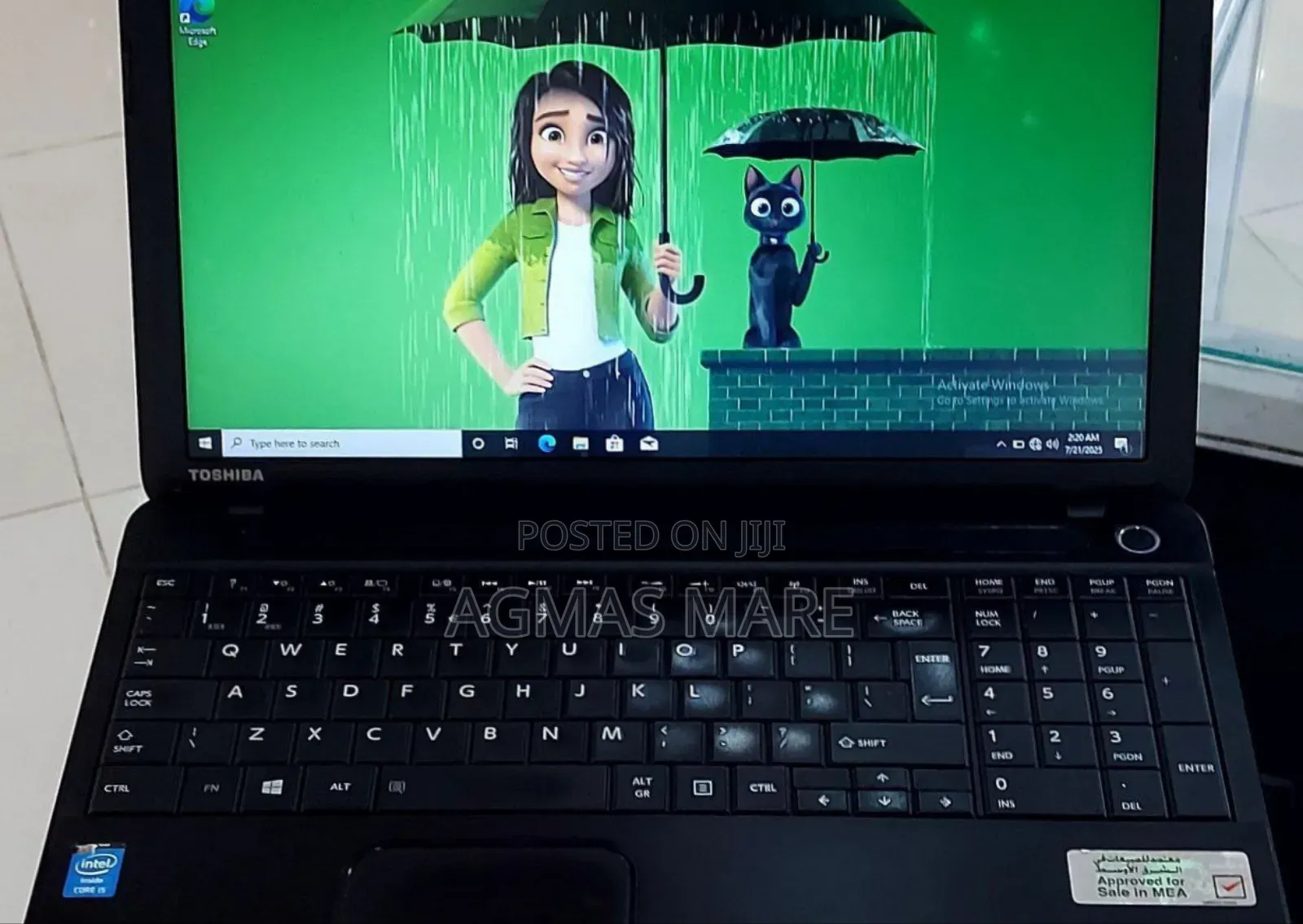 New Laptop Toshiba Satellite C55 4GB Intel Core I5 SSD 500GB