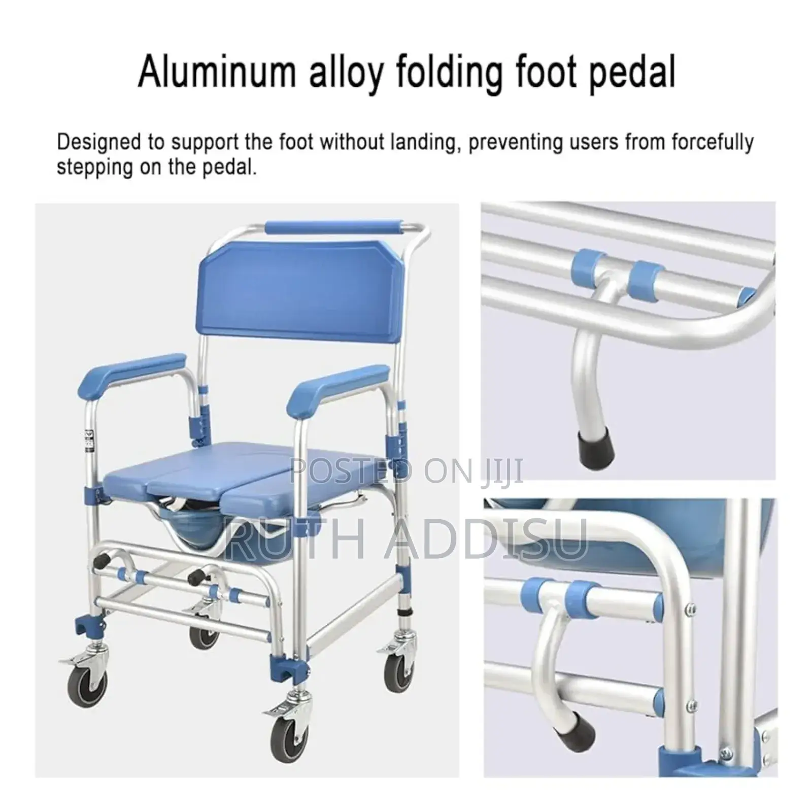Commode Wheel Chair长你toilet Poty Wheelchair衼你commode Medical