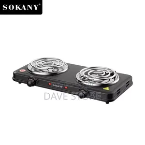 Photo - Sokany Hot Plate ባለሁለት ምድጃ ስቶቭ