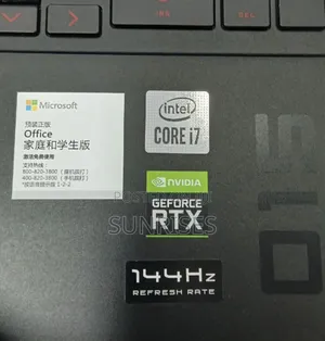 New Laptop HP Omen 16 16GB Intel Core I7 SSD 1T