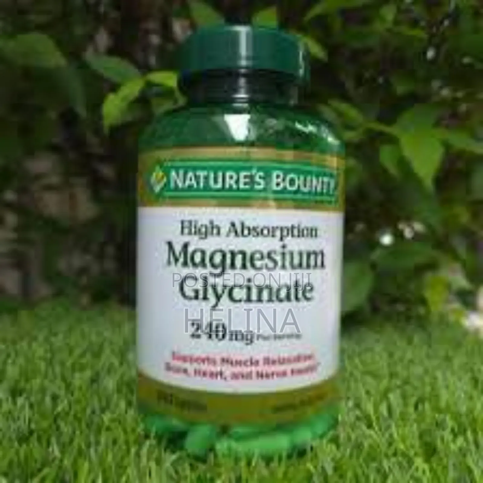 Healthy Supplement Magnesium Glycinate 240mg 180 Tablets
