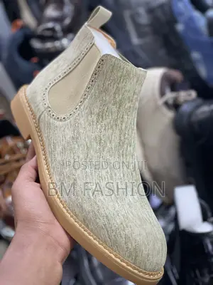 Mono Smooth Suede Men’S Chelsea Boots