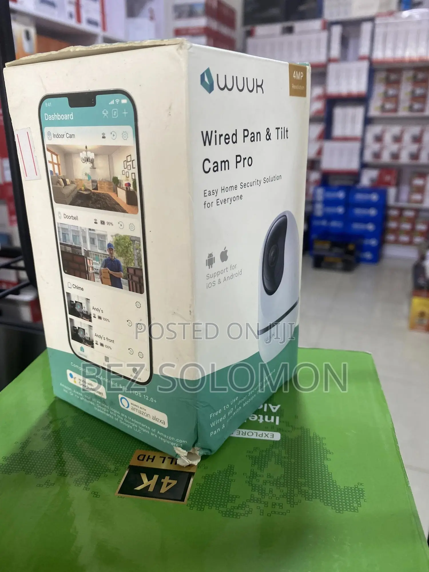 Wuuk ቅልብጭ ያለች ለቤት ዉስጥ የምትሆን 4mp