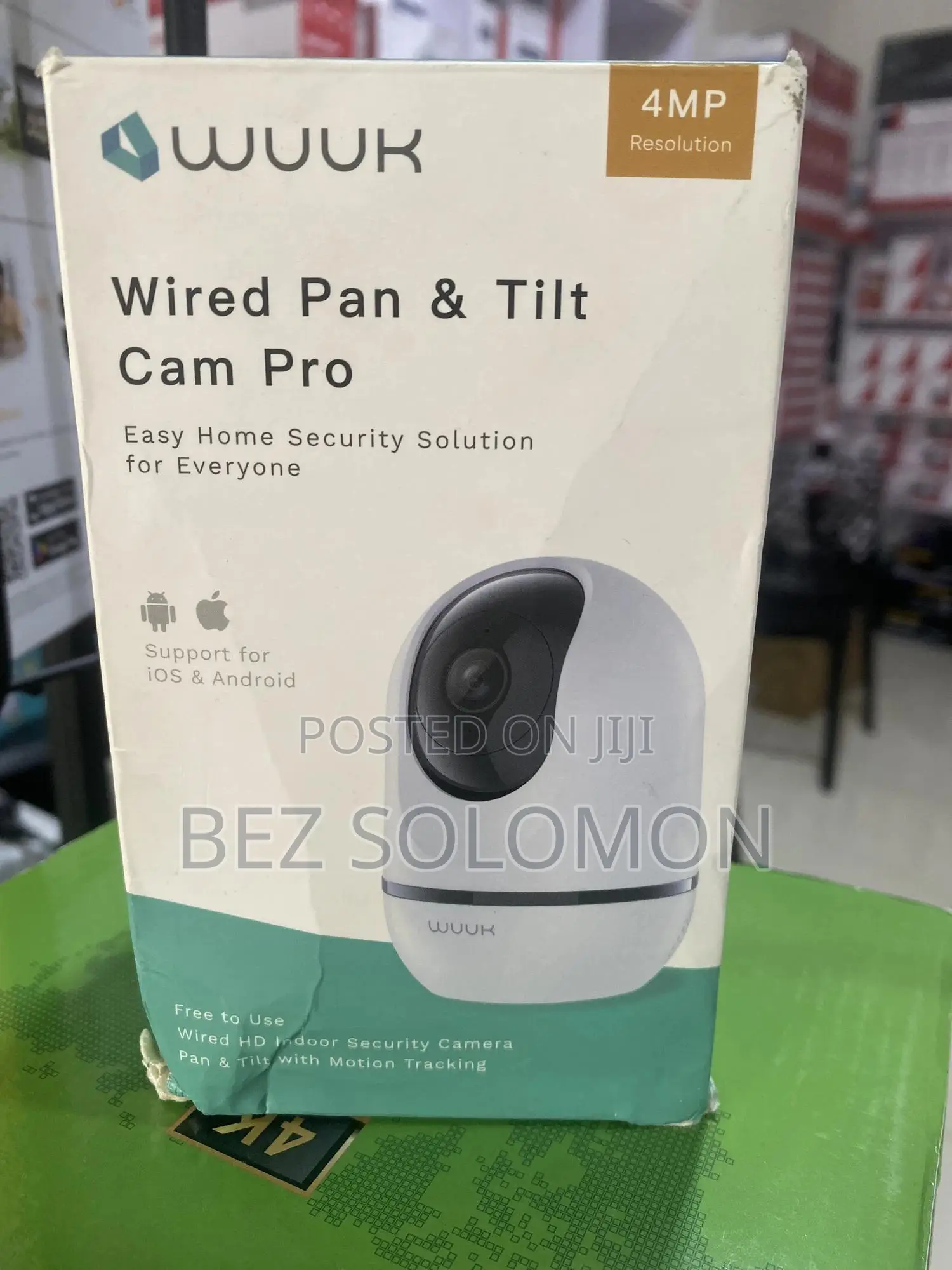 Wuuk ቅልብጭ ያለች ለቤት ዉስጥ የምትሆን 4mp