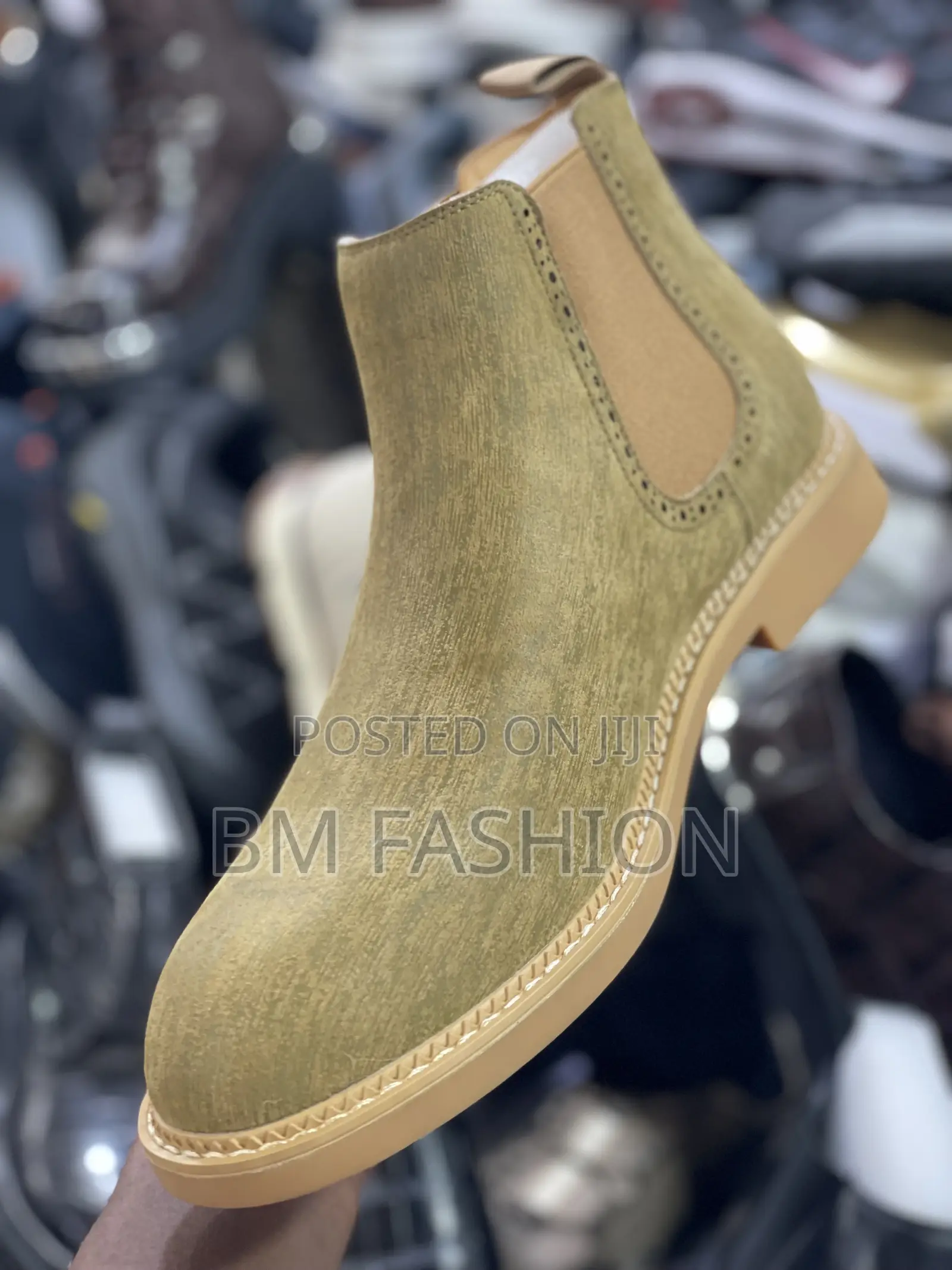 Chelsea Boots Men’S Round Elegant