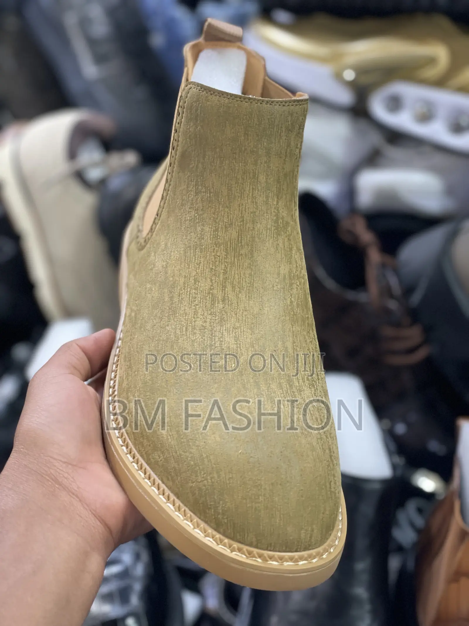 Chelsea Boots Men’S Round Elegant