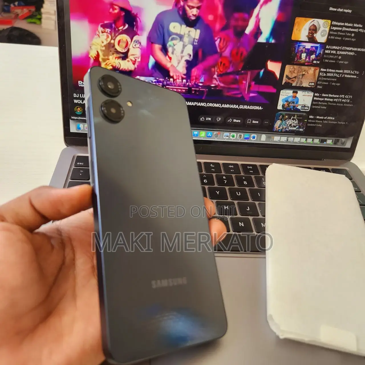 New Samsung Galaxy A06 128 GB Black