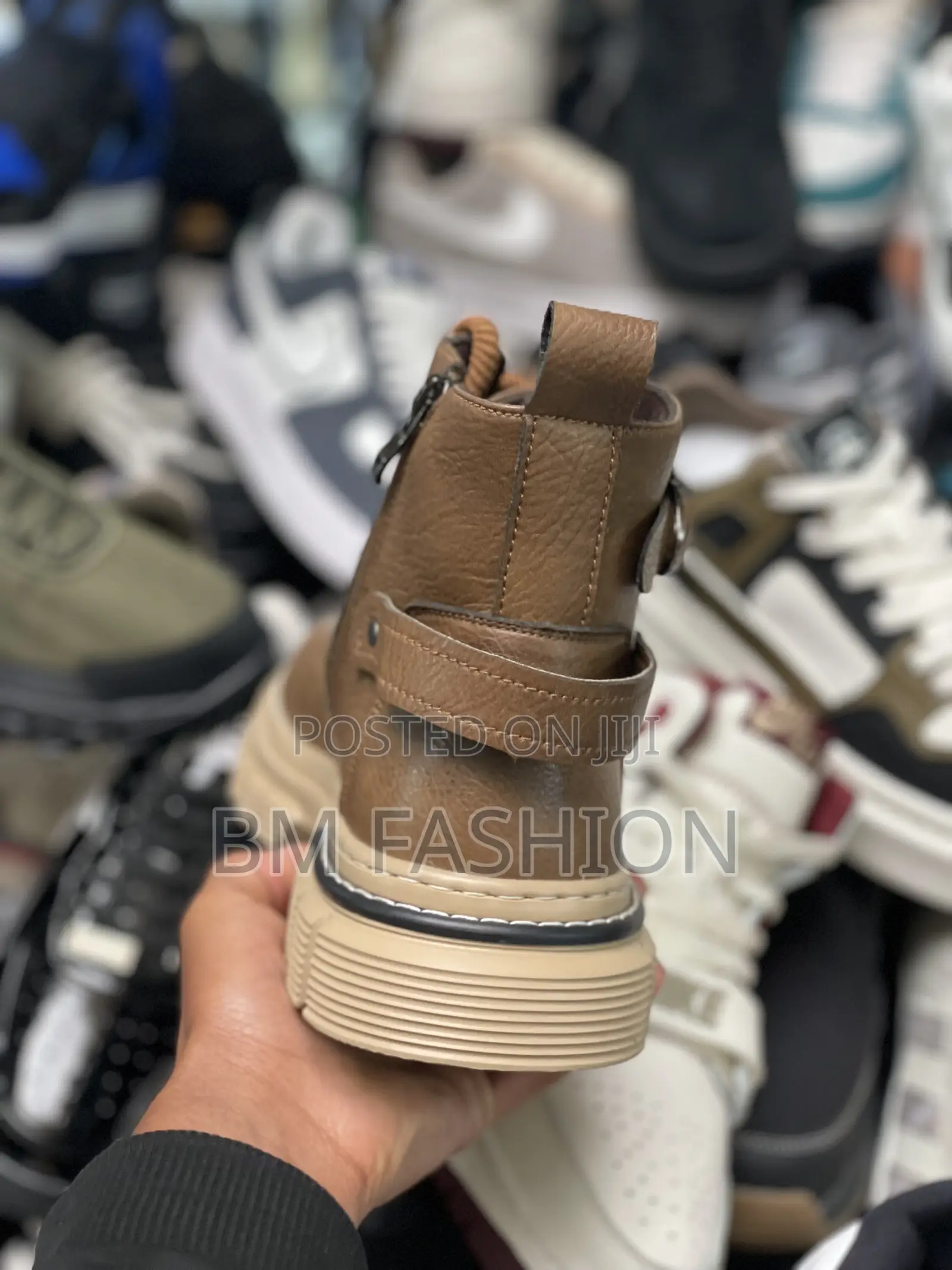 Classic Mens Leather Boots Fashion for Summer