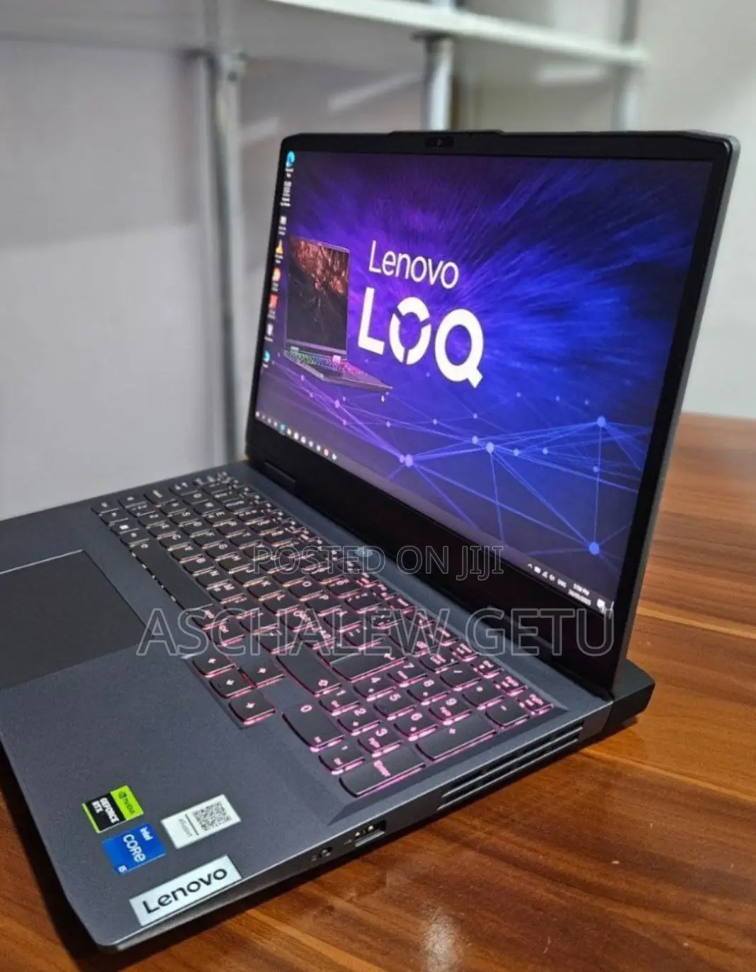 New Laptop Lenovo LOQ 15ARP9 16GB Intel Core I5 SSD 512GB