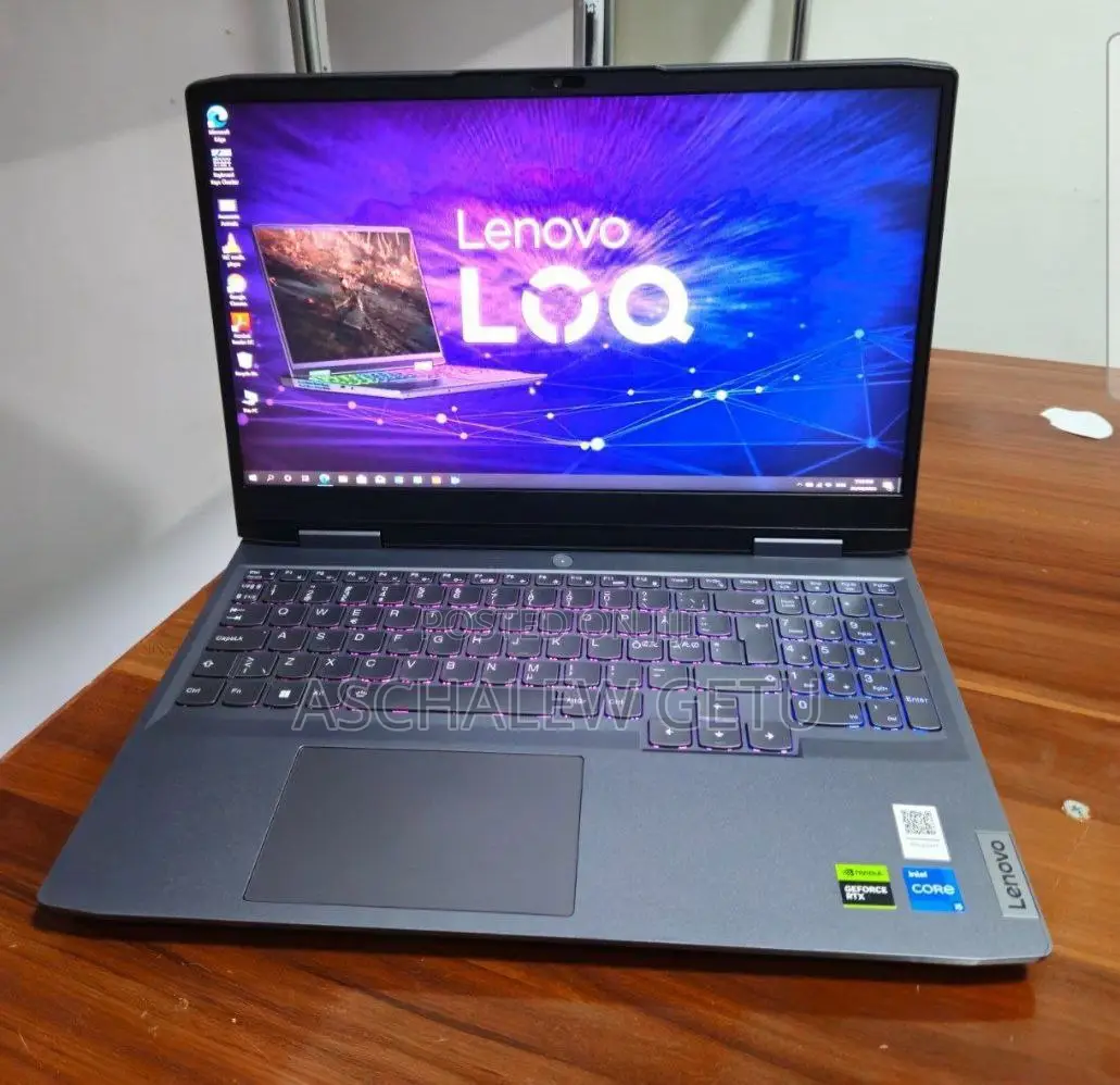 New Laptop Lenovo LOQ 15ARP9 16GB Intel Core I5 SSD 512GB