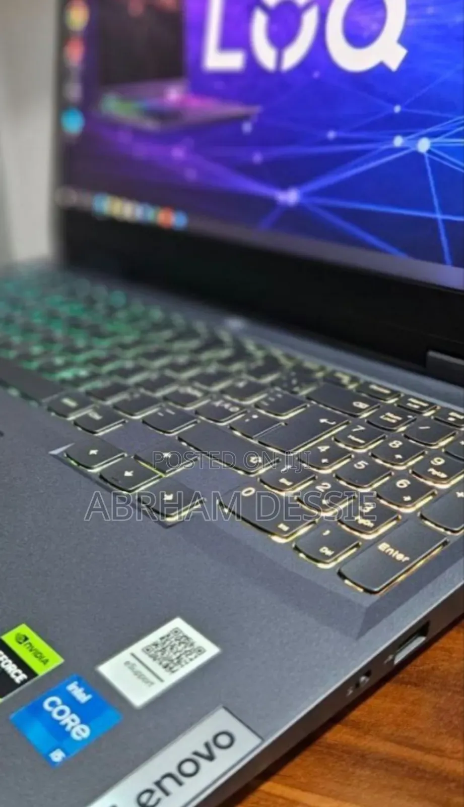 New Laptop Lenovo LOQ 15ARP9 16GB Intel Core I5 SSD 512GB