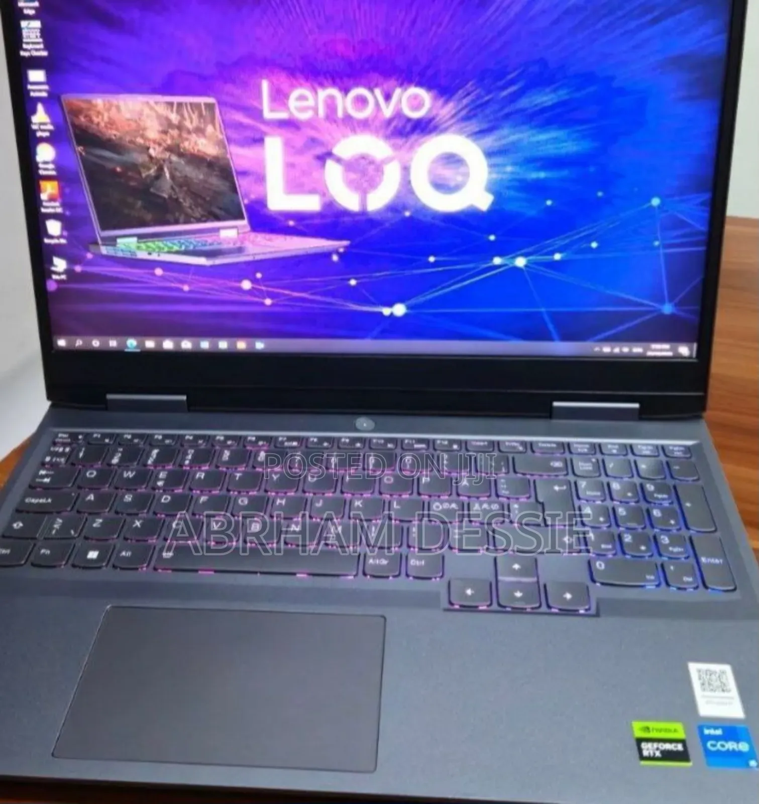 New Laptop Lenovo LOQ 15ARP9 16GB Intel Core I5 SSD 512GB