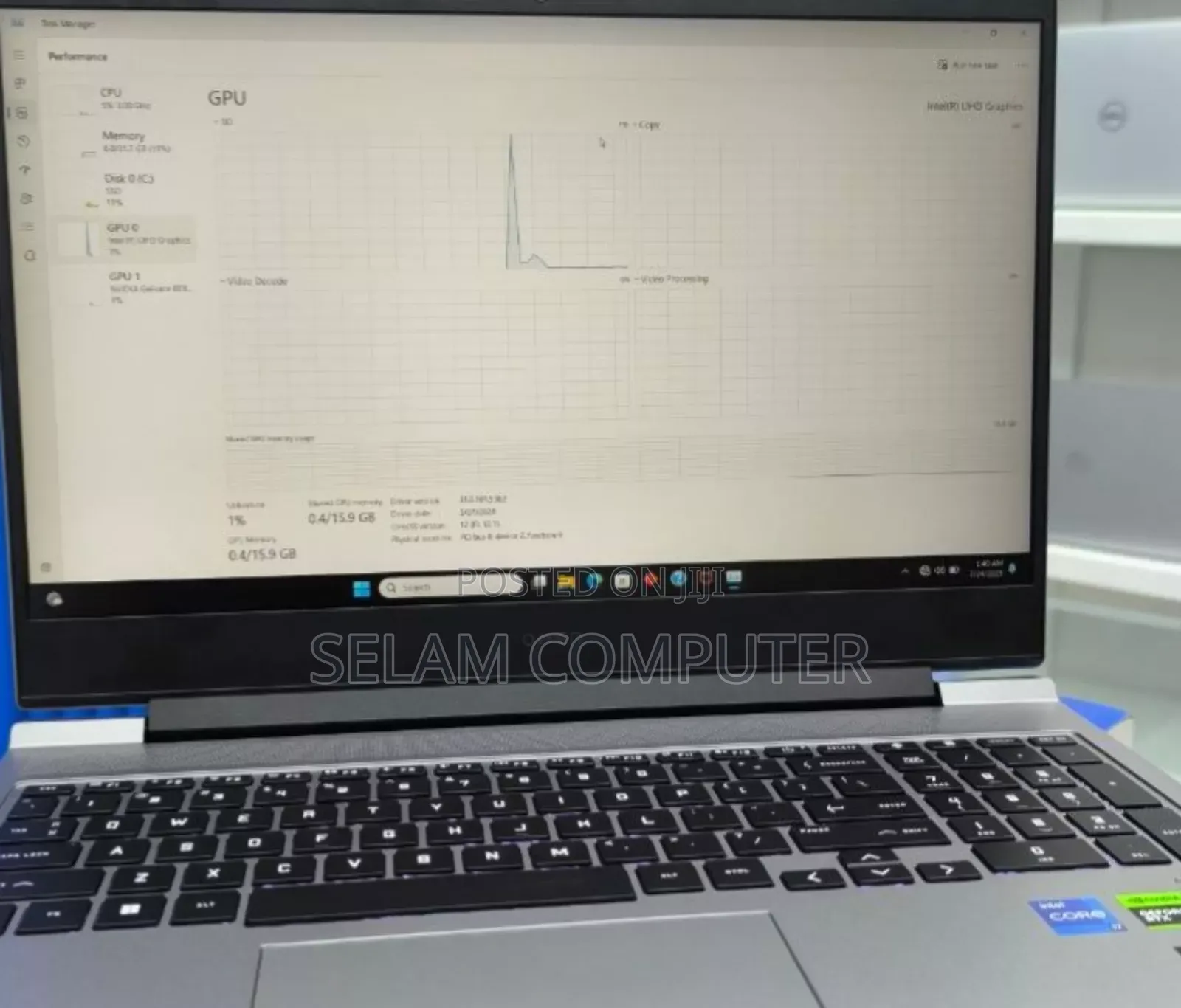 New Laptop HP Omen 16 32GB Intel Core I7 SSD 1T